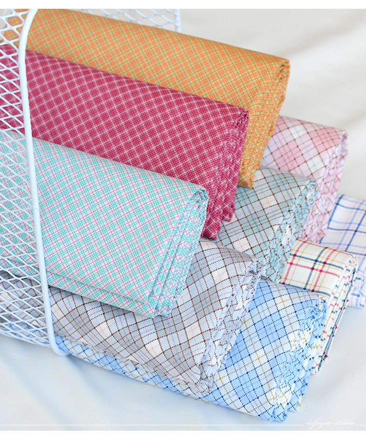 WeDo Colorful Rhombus Check Twill Floral Cotton Cloth Patchwork Jelly Roll Strip DIY Quilts Home Textile Design
WeDo Colorful Rhombus Check Twill Floral Cotton Cloth Patchwork Jelly Roll Strip DIY Quilts Home Textile Design