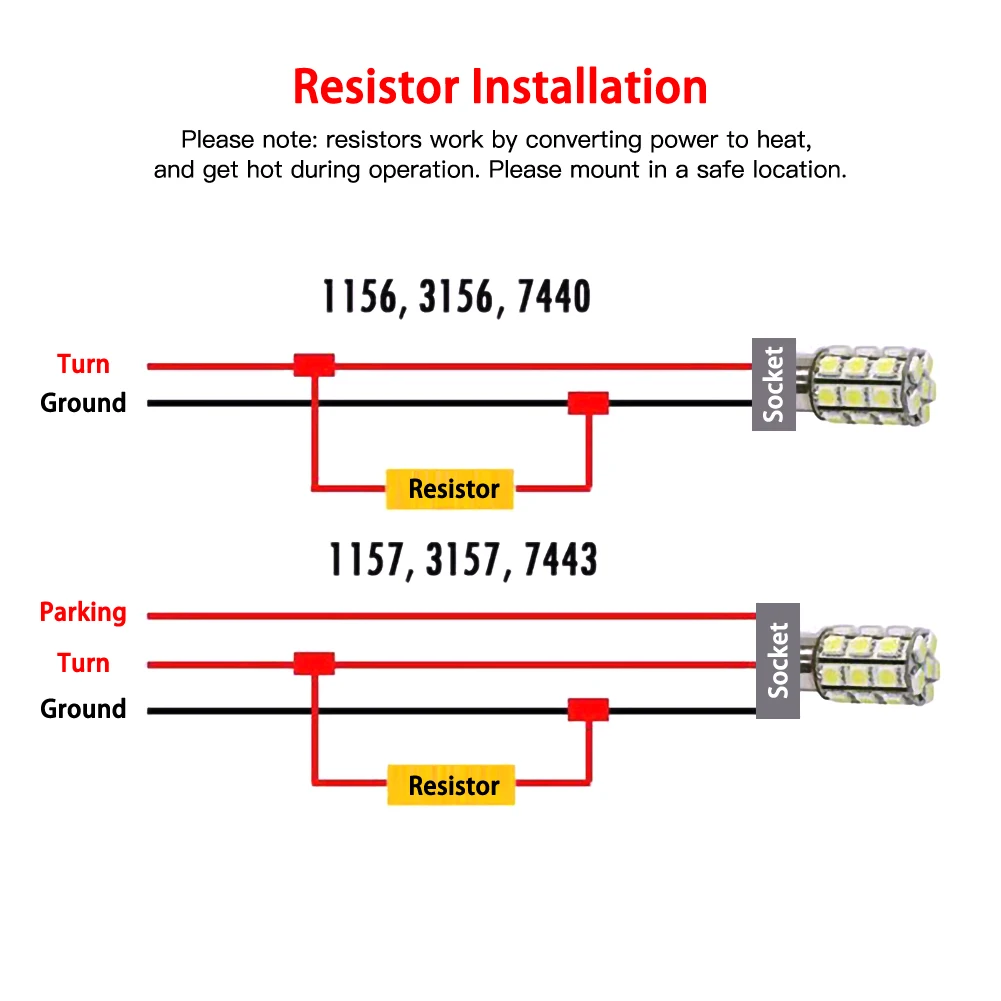4Pcs 6ohm 50W Load Resistor Canbus Anti-Flashing Decoders For LED bulb Reverse Light Turn Signal Fog Lamp Daytime Running Light
4Pcs 6ohm 50W Load Resistor Canbus Anti-Flashing Decoders For LED bulb Reverse Light Turn Signal Fog Lamp Daytime Running Light