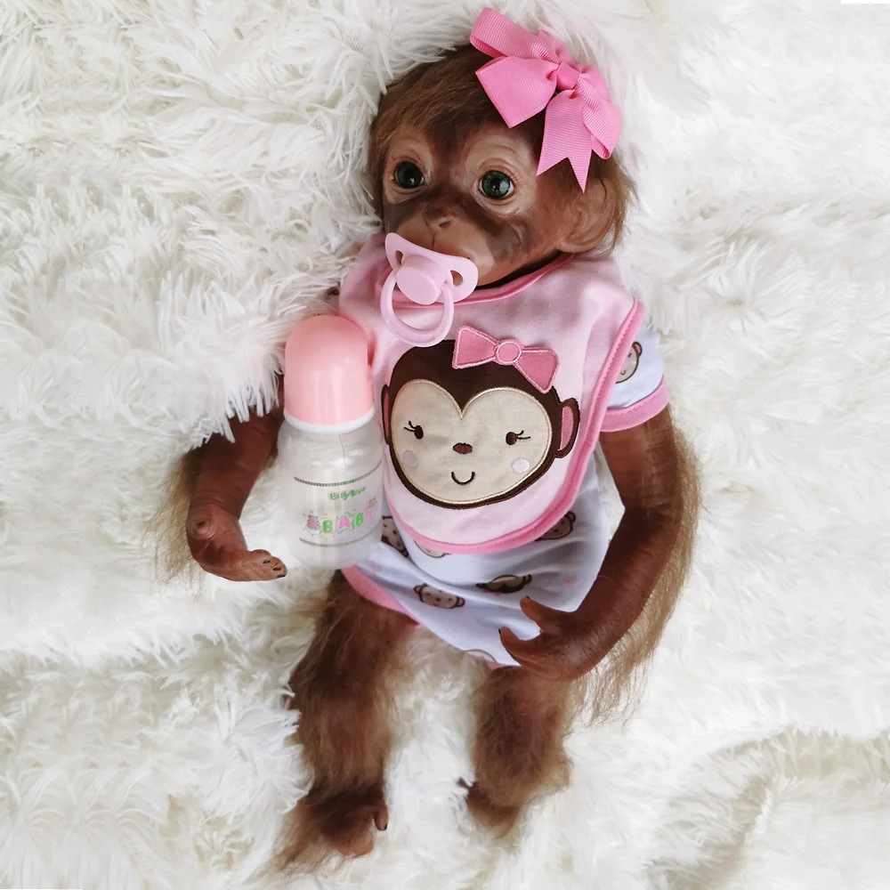 Ручная живопись Reborn Baby Doll Bebe, Реалистичная живая обезьяна, имитирующая ребенка, чучело PP хлопковое тело для девочек, подарок на день рождени...
Ручная живопись Reborn Baby Doll Bebe, Реалистичная живая обезьяна, имитирующая ребенка, чучело PP хлопковое тело для девочек, подарок на день рождени...