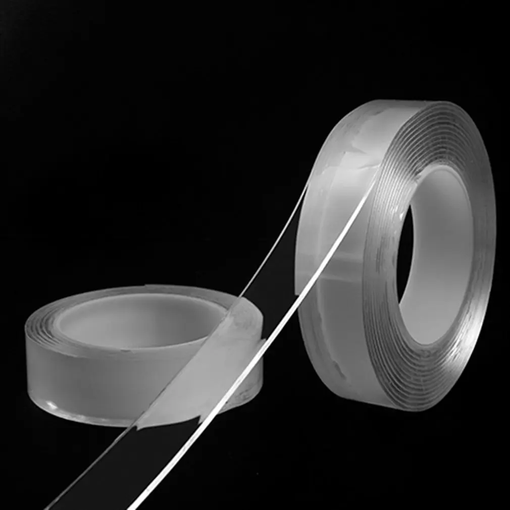 5Pcs Waterproof Transparent Nano Tape Washable Reusable Double-Sided Tape Adhesive Nano-no Trace Paste Fixer tape Cleanable
5Pcs Waterproof Transparent Nano Tape Washable Reusable Double-Sided Tape Adhesive Nano-no Trace Paste Fixer tape Cleanable