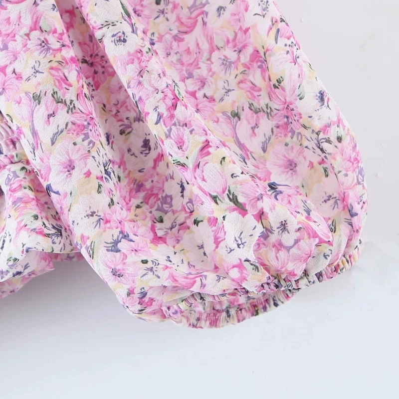 Summer Women Slash Neck Flower Printing Chiffon Short Blouse Female Lantern Sleeve Shirt Casual Lady Crop Tops Blusas S8882
Summer Women Slash Neck Flower Printing Chiffon Short Blouse Female Lantern Sleeve Shirt Casual Lady Crop Tops Blusas S8882