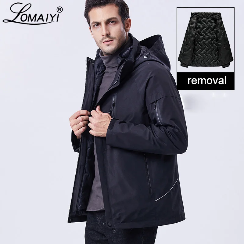 LOMAIYI Men's Winter Jacket Men Warm Waterproof Parka Mens Spring/Autumn Coat Male Work Windbreaker Snow Wear Jackets AM407
LOMAIYI Men's Winter Jacket Men Warm Waterproof Parka Mens Spring/Autumn Coat Male Work Windbreaker Snow Wear Jackets AM407