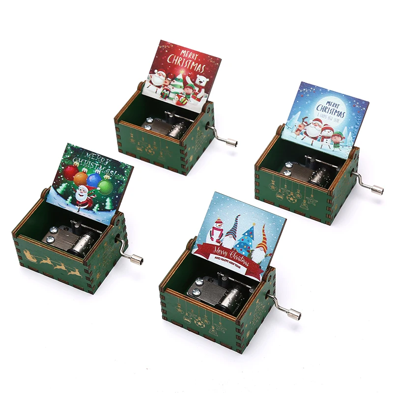 1 шт. Рождественская тематическая музыкальная шкатулка деревянная музыкальная шкатулка с ручкой Рождественский Новогодний подарок для дет... 
1 шт. Рождественская тематическая музыкальная шкатулка деревянная музыкальная шкатулка с ручкой Рождественский Новогодний подарок для дет...
