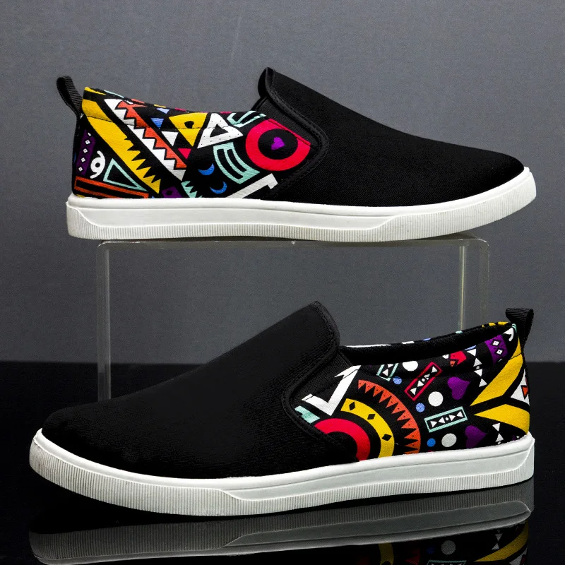 2021 One Foot Casual Board Shoes Flat Heel Breathable Plain Canvas Spring Korean Fashion Men's Shoes Sweat-absorbant Anti-odor
2021 One Foot Casual Board Shoes Flat Heel Breathable Plain Canvas Spring Korean Fashion Men's Shoes Sweat-absorbant Anti-odor