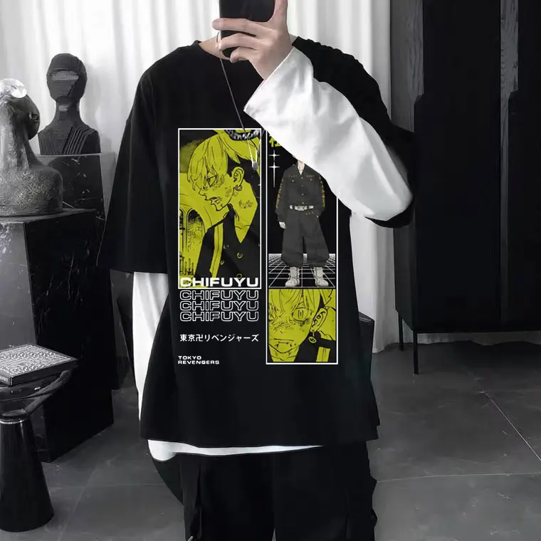 Japanese Anime Tokyo Revengers High Quality Printed T-shirt Mens Loose T Shirts Tops Men Women Fashion Cotton Tee Short Sleeve
Japanese Anime Tokyo Revengers High Quality Printed T-shirt Mens Loose T Shirts Tops Men Women Fashion Cotton Tee Short Sleeve