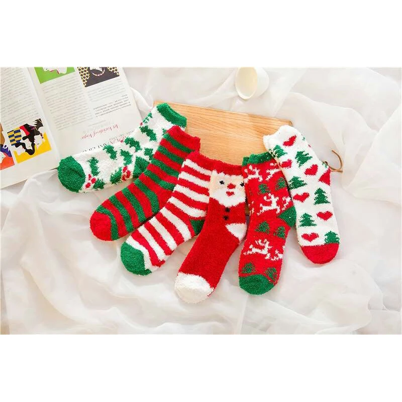 1Pair Autumn Winter Towel Socks Funny Christmas Pattern Thermal Thick Socks Comfortable Soft Cotton Casual Women Floor Socks
1Pair Autumn Winter Towel Socks Funny Christmas Pattern Thermal Thick Socks Comfortable Soft Cotton Casual Women Floor Socks