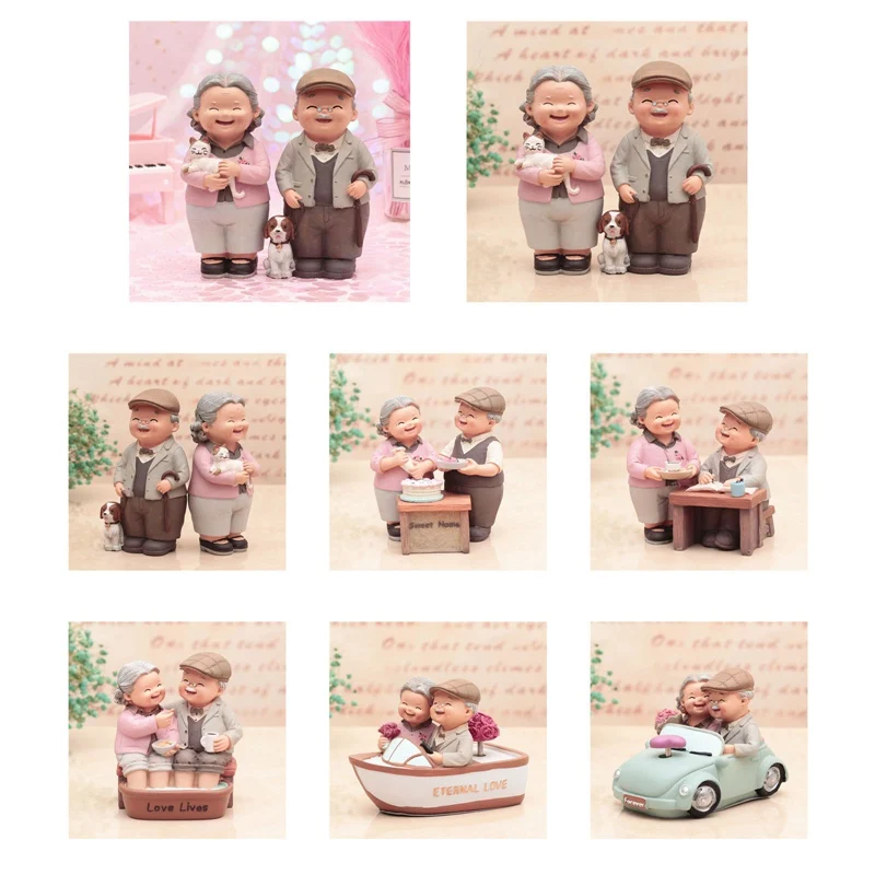 Grandparents Walk With Decorations Creative Sweety Lovers Couple Ornaments Living Room Home Decoration Valentine's Day Gifts
Grandparents Walk With Decorations Creative Sweety Lovers Couple Ornaments Living Room Home Decoration Valentine's Day Gifts