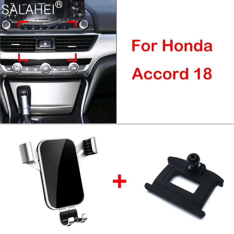 Mobile Phone Holder For Honda Accord 10 2018 2019 Air Vent Mount Bracket GPS Phone Holder Clip Stand in Car Interior Accessorie
Mobile Phone Holder For Honda Accord 10 2018 2019 Air Vent Mount Bracket GPS Phone Holder Clip Stand in Car Interior Accessorie
