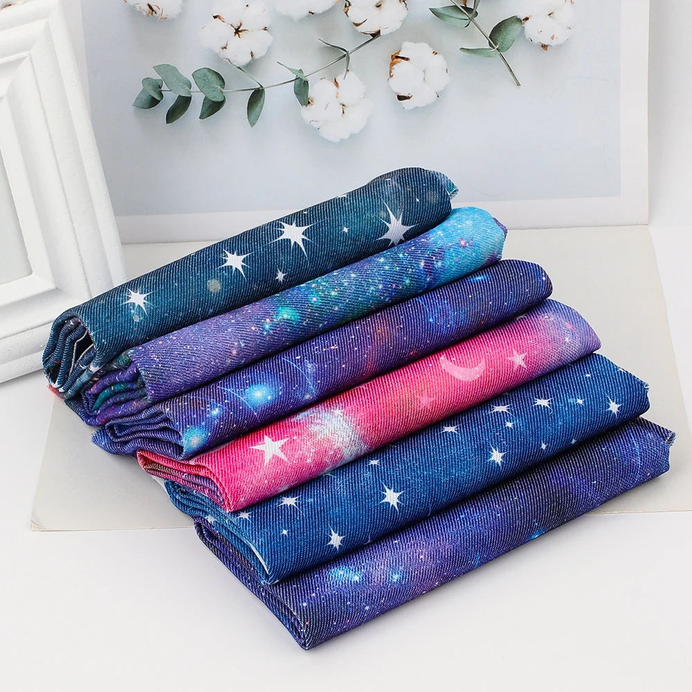 JOJO BOWS 40*50cm Denim Fabric Printed Shiny Star Cloth Sheets For Patchwork Apparel Sewing Materials DIY Hair Bows Accessories
JOJO BOWS 40*50cm Denim Fabric Printed Shiny Star Cloth Sheets For Patchwork Apparel Sewing Materials DIY Hair Bows Accessories