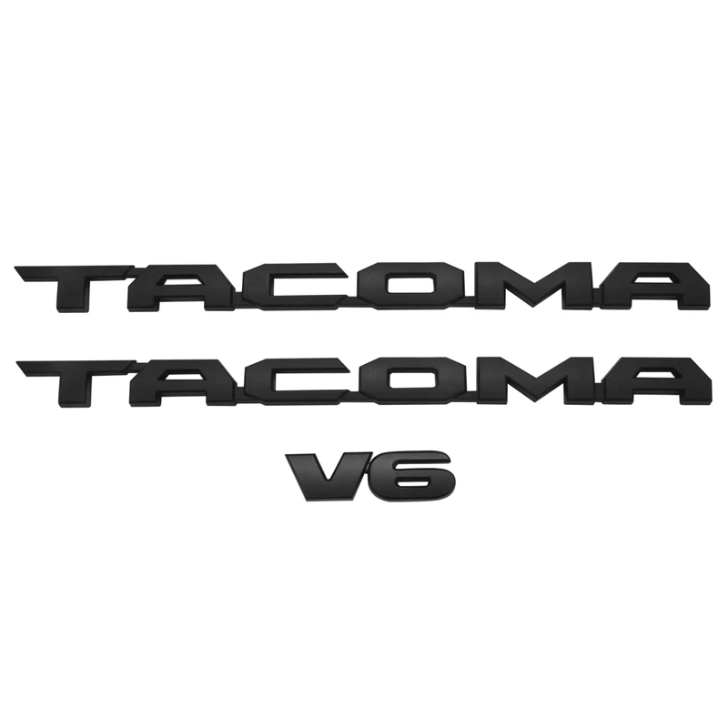 3PCS Door Letter Inserts Fender Emblem Decal Badge Nameplate for Toyota TACOMA 2016-2019
3PCS Door Letter Inserts Fender Emblem Decal Badge Nameplate for Toyota TACOMA 2016-2019