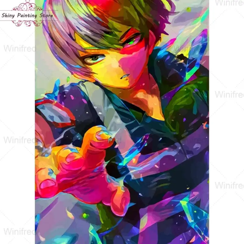 DIY 5D Diamond Painting Full Square Round Drill My Hero Academia Todoroki Shouto Cross Stitch Diamond Embroidery Home Decoration
DIY 5D Diamond Painting Full Square Round Drill My Hero Academia Todoroki Shouto Cross Stitch Diamond Embroidery Home Decoration