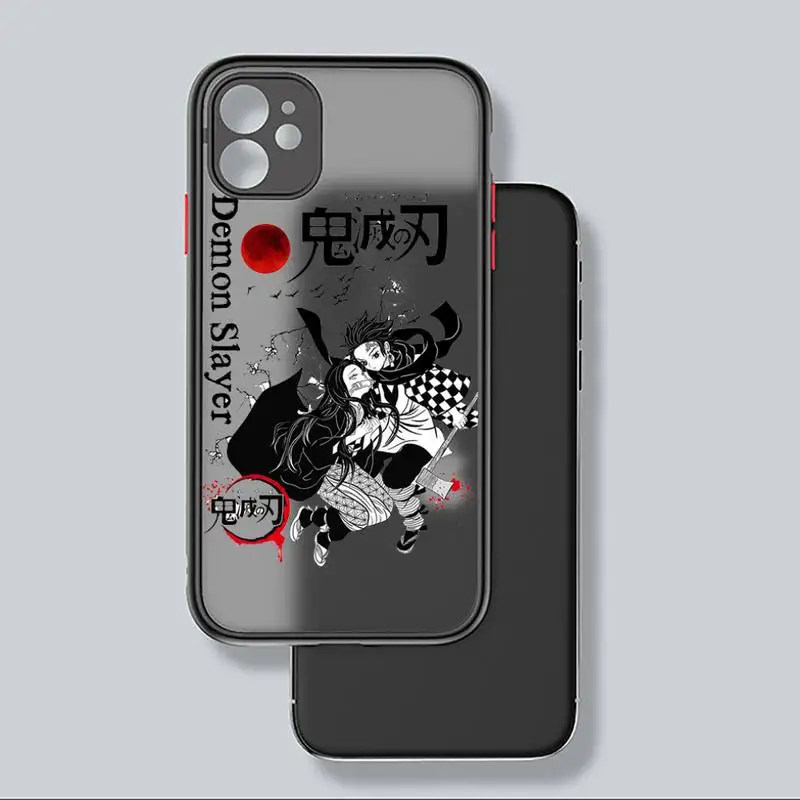 Demon Slayer Phone Case For iphone 12 11 8 7 plus mini x xs xr pro max matte transparent cover
Demon Slayer Phone Case For iphone 12 11 8 7 plus mini x xs xr pro max matte transparent cover