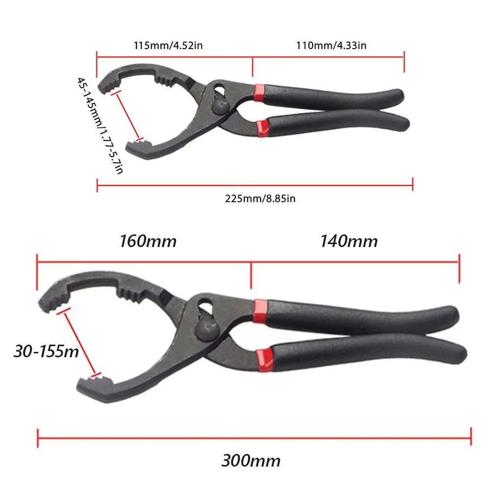 10 inch 12 inch Classic Oil Filter Pliers Hand Tool Oil Filter Remover Removal Tool Multi-functional Car Vehicle Parts
10 inch 12 inch Classic Oil Filter Pliers Hand Tool Oil Filter Remover Removal Tool Multi-functional Car Vehicle Parts
