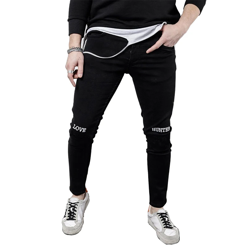 2021 New Men Fashion Black Jeans Skinny Streetwear Zipper Hip Hop Trousers Slim pattern printed Retro Denim Pants
2021 New Men Fashion Black Jeans Skinny Streetwear Zipper Hip Hop Trousers Slim pattern printed Retro Denim Pants