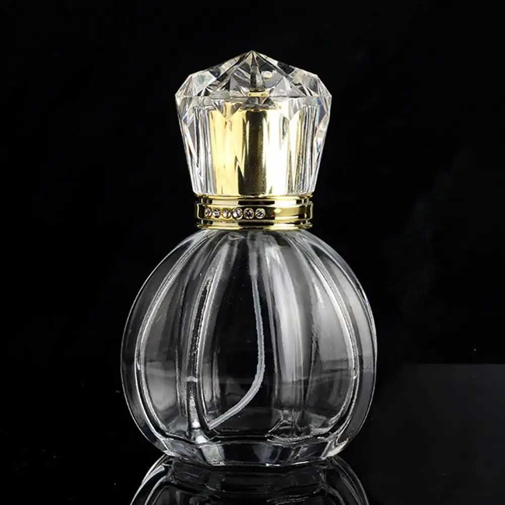 

Портативный прозрачный многоразовый распылитель для духов пустая стеклянная бутылка для путешествий, пустой флакон для парфюма