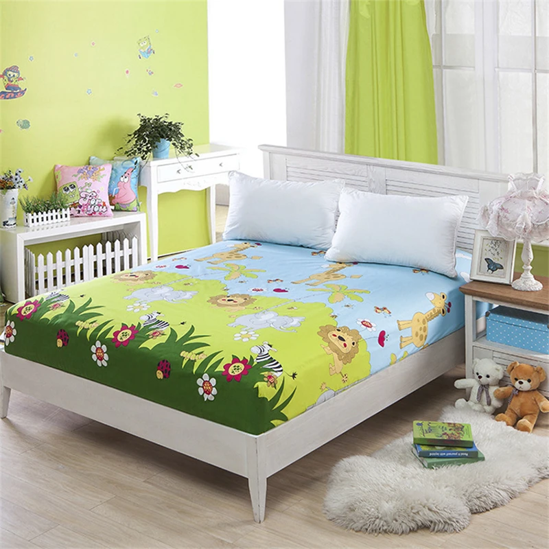Cartoon Lions Bed Fitted Sheet for Sinlge Bed Children Bed Cover Tatami Mattress Protector Cover With Elastic Fitted Sheet Only
Cartoon Lions Bed Fitted Sheet for Sinlge Bed Children Bed Cover Tatami Mattress Protector Cover With Elastic Fitted Sheet Only