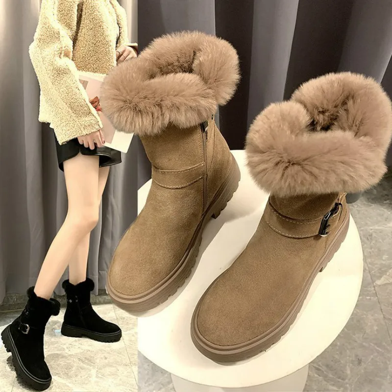 Модные зимние ботинки новые женские ботинки зимние однотонные плюшевая Пряжка Нескользящие ботинки до середины икры на молнии с круглым носком на плоской подошве высокого качества
Модные зимние ботинки новые женские ботинки зимние однотонные плюшевая Пряжка Нескользящие ботинки до середины икры на молнии с круглым носком на плоской подошве высокого качества