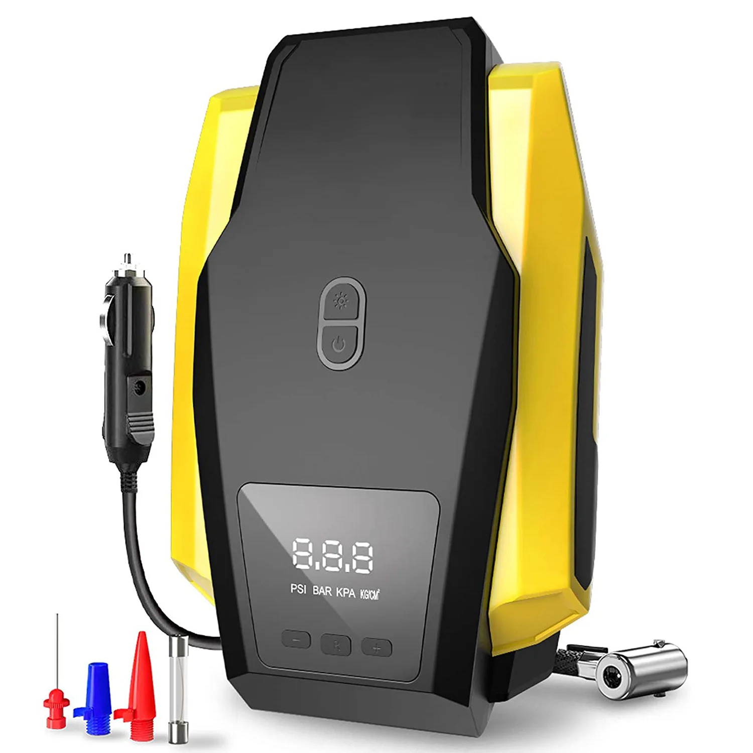 Car Air Pump Dual-cylinder Household 12V Electric Air Pump Portable Emergency Tire Car Air Pump Digital Display Car Suppies
Car Air Pump Dual-cylinder Household 12V Electric Air Pump Portable Emergency Tire Car Air Pump Digital Display Car Suppies