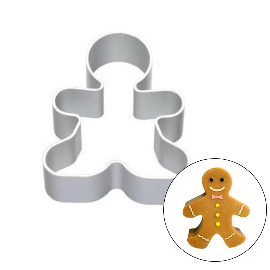 High Quality Metal Alloy Gingerbread Men Shaped Holiday Baking Biscuit Cookie Mold Decorating Tools
High Quality Metal Alloy Gingerbread Men Shaped Holiday Baking Biscuit Cookie Mold Decorating Tools