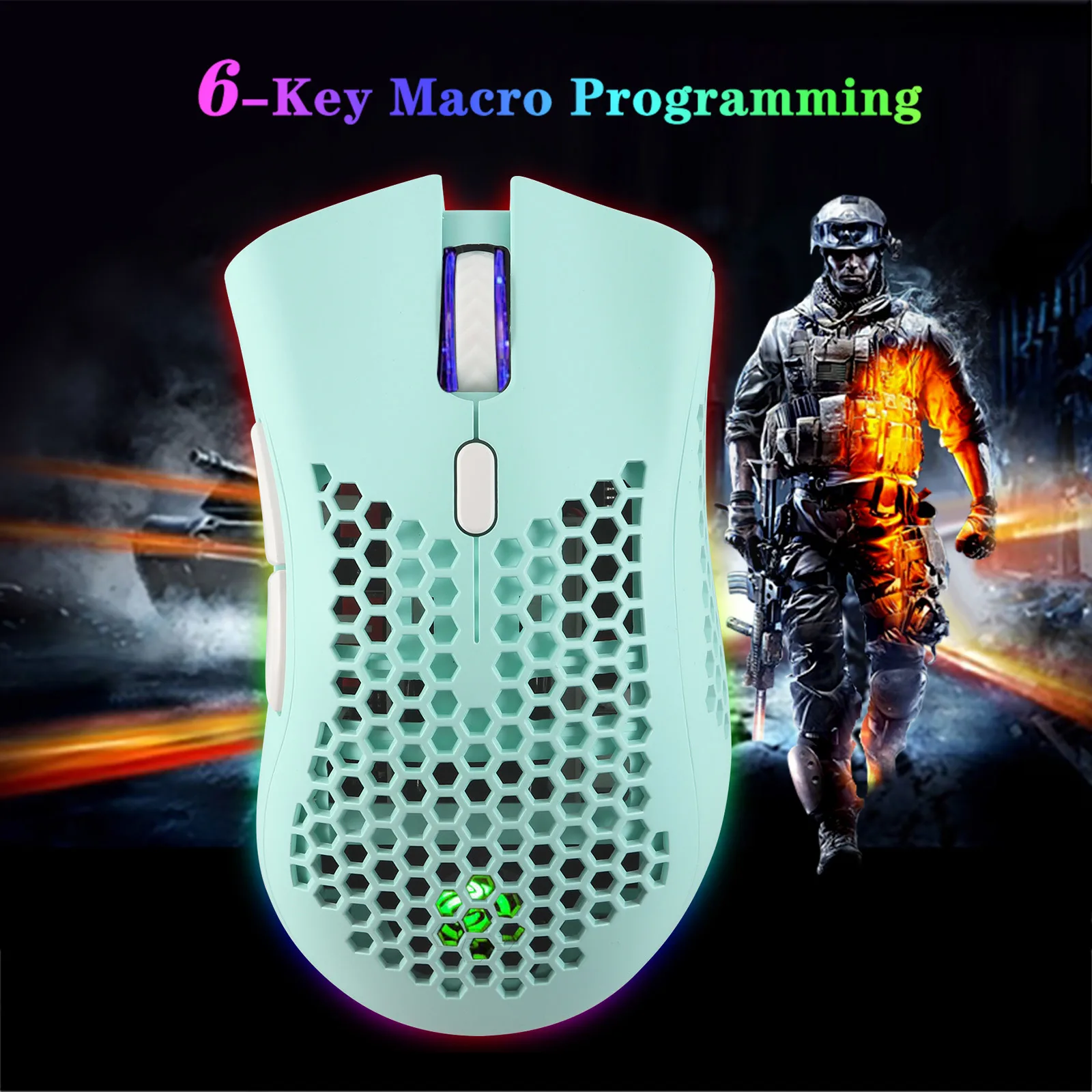 2.4GHz USB Wireless Mouse RGB Gaming Mouse with Backllight Optical Mause Ergonomic Office Mice Rechargeable Notebook PC Gamer
2.4GHz USB Wireless Mouse RGB Gaming Mouse with Backllight Optical Mause Ergonomic Office Mice Rechargeable Notebook PC Gamer