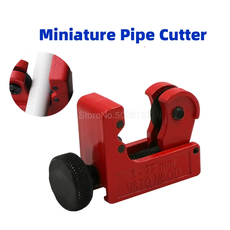 1 шт., мини-резак для труб из легированной стали диаметром от 1/8 до 5/8 дюймов 
1 шт., мини-резак для труб из легированной стали диаметром от 1/8 до 5/8 дюймов