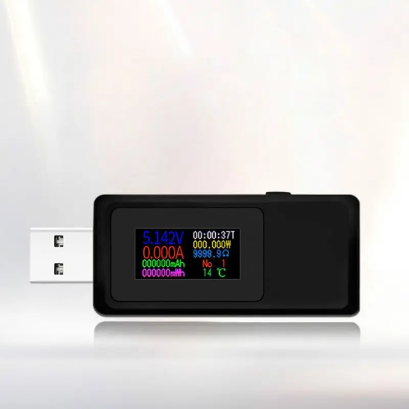 KWS-MX19 USB Detector Voltmeter Ammeter USB Tester Voltage Current Power Monitor 19QB
KWS-MX19 USB Detector Voltmeter Ammeter USB Tester Voltage Current Power Monitor 19QB