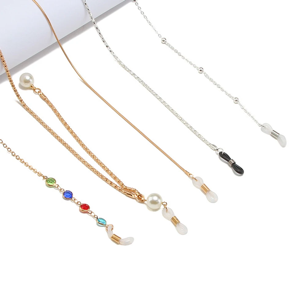 1 Pcs 70cm Sunglasses Chains Pearls Rhinestones Eyeglass Cord Holder Lanyard Necklace Glasses Beaded Neck Strap Rope
1 Pcs 70cm Sunglasses Chains Pearls Rhinestones Eyeglass Cord Holder Lanyard Necklace Glasses Beaded Neck Strap Rope