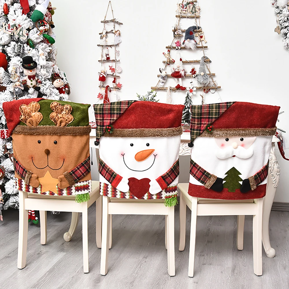 Christmas Decoration Doll Chair Cover Creative Santa Claus Snowman Elk Style European And American Festive Party Household Items
Christmas Decoration Doll Chair Cover Creative Santa Claus Snowman Elk Style European And American Festive Party Household Items