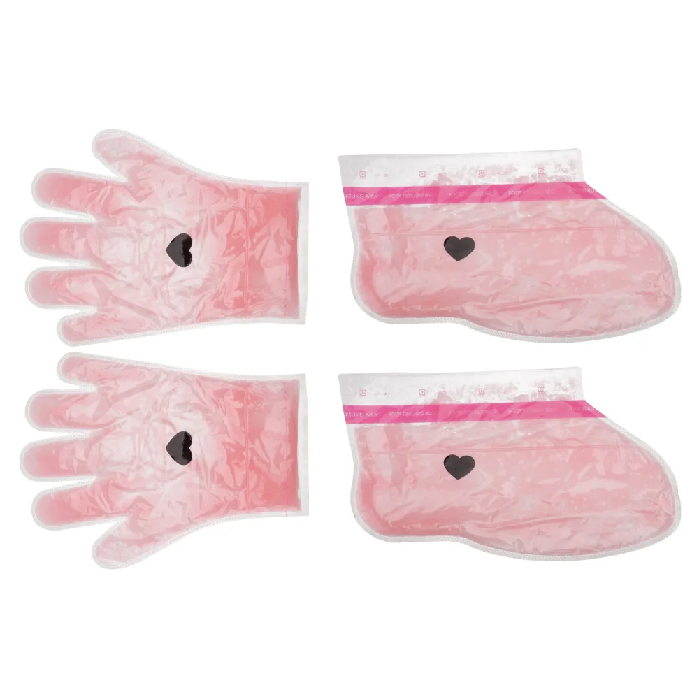 2 Pairs of Beauty Wax Therapy Hand Feet Covers Rose Paraffin Hand Feet Care Films
2 Pairs of Beauty Wax Therapy Hand Feet Covers Rose Paraffin Hand Feet Care Films