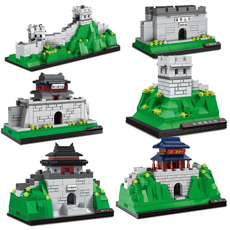 Chinoiserie Ancient Times Military Fort Gate Castle City Blocks Building Sets Bricks Kids Toy Great Wall Of China Architecture
Chinoiserie Ancient Times Military Fort Gate Castle City Blocks Building Sets Bricks Kids Toy Great Wall Of China Architecture