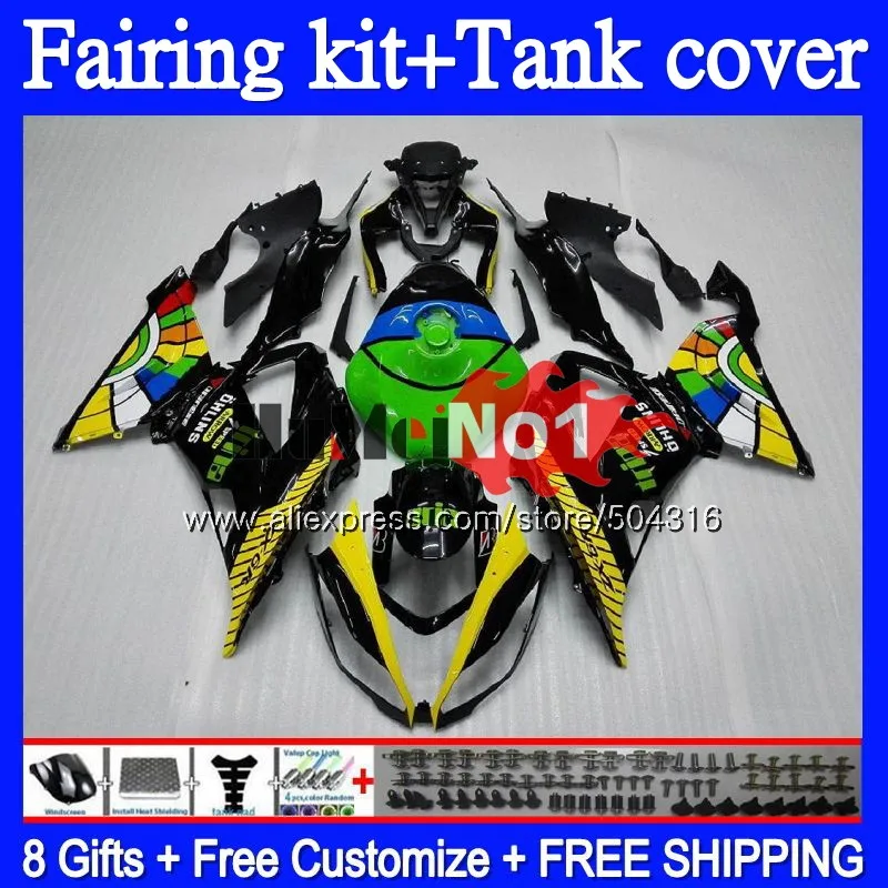 Body For KAWASAKI ZX600 ZX 636 600CC ZX636 ZX 6R Yellow green 99MC.115 ZX-636 ZX-6R 2009 2010 2011 2012 ZX6R 09 10 11 12 Fairing
Body For KAWASAKI ZX600 ZX 636 600CC ZX636 ZX 6R Yellow green 99MC.115 ZX-636 ZX-6R 2009 2010 2011 2012 ZX6R 09 10 11 12 Fairing