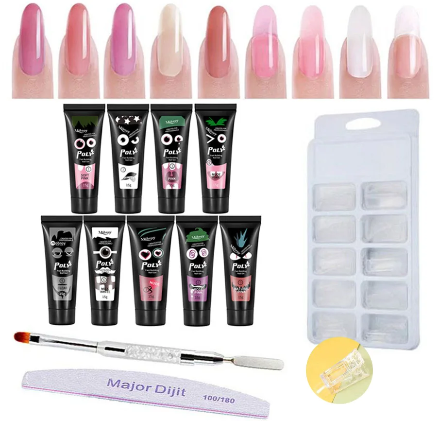13pcs/lot Face Expression Soak off Poly UV Acryl Gel Set Quick Building Finger Extension Nail Gel Camouflage UV LED Hard Build
13pcs/lot Face Expression Soak off Poly UV Acryl Gel Set Quick Building Finger Extension Nail Gel Camouflage UV LED Hard Build
