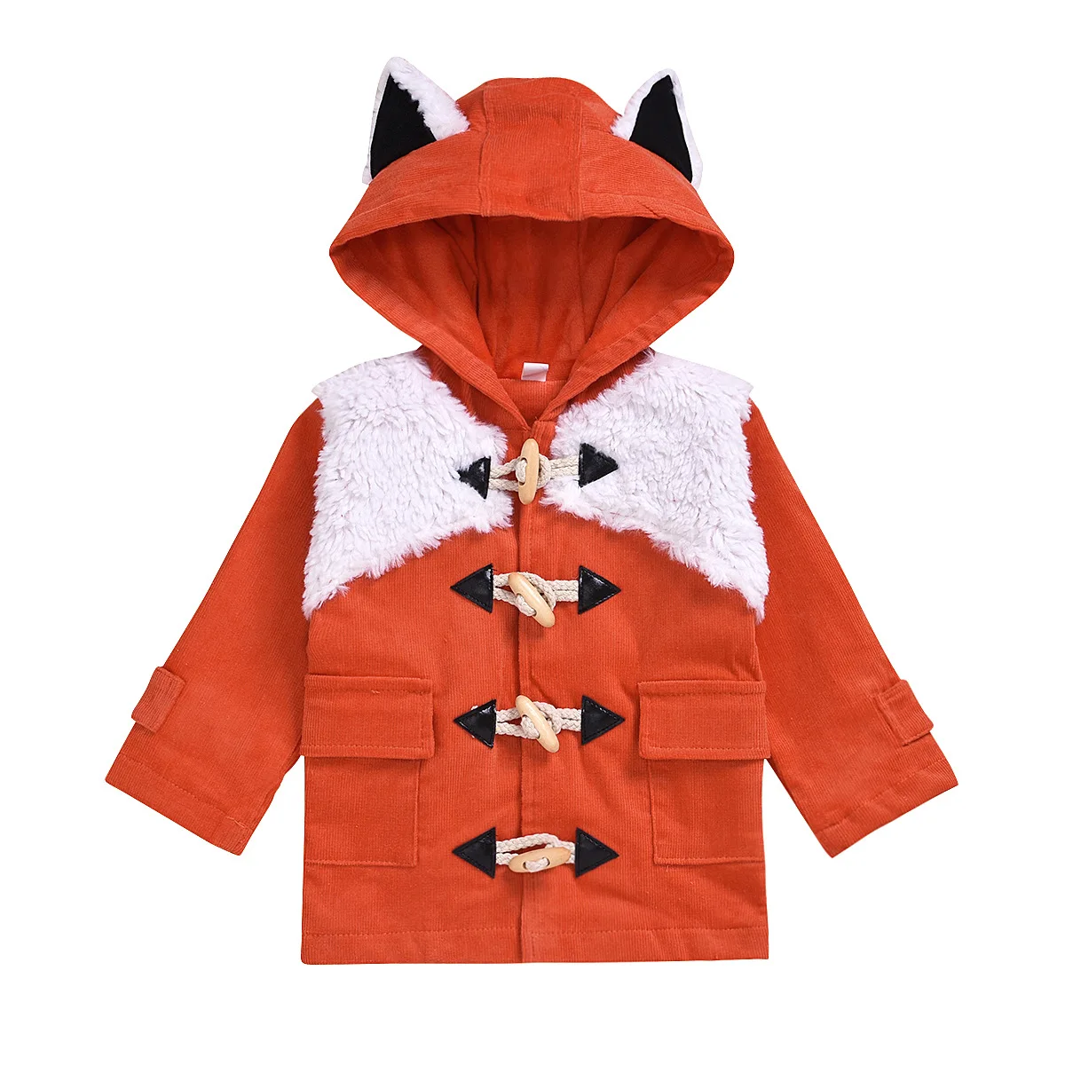 Children's Clothing 2020 New Autumn and Winter Fashion Boys and Girls Cartoon Fox Long-sleeved Hooded Thick Warm Jacket 1-5 Y
Children's Clothing 2020 New Autumn and Winter Fashion Boys and Girls Cartoon Fox Long-sleeved Hooded Thick Warm Jacket 1-5 Y