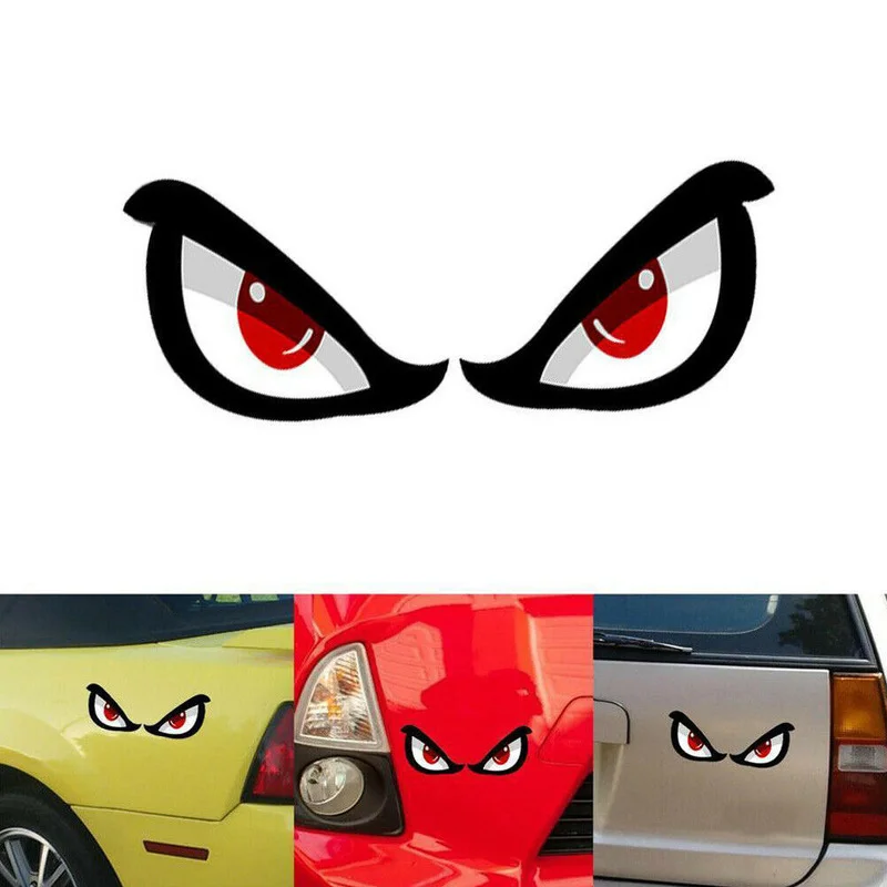 1Piece 3D Angry Red Eyes Car Sunscreen Waterproof Stickers Motorbike Helmet Rearview Mirror Decal Car Decorative Accessories
1Piece 3D Angry Red Eyes Car Sunscreen Waterproof Stickers Motorbike Helmet Rearview Mirror Decal Car Decorative Accessories