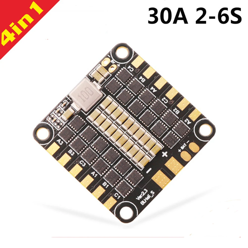 Специальный выпуск волшебника X220S FPV гоночный Дрон 4 в 1 30A ESC blheli _ S 2 6S Dshot600 RC