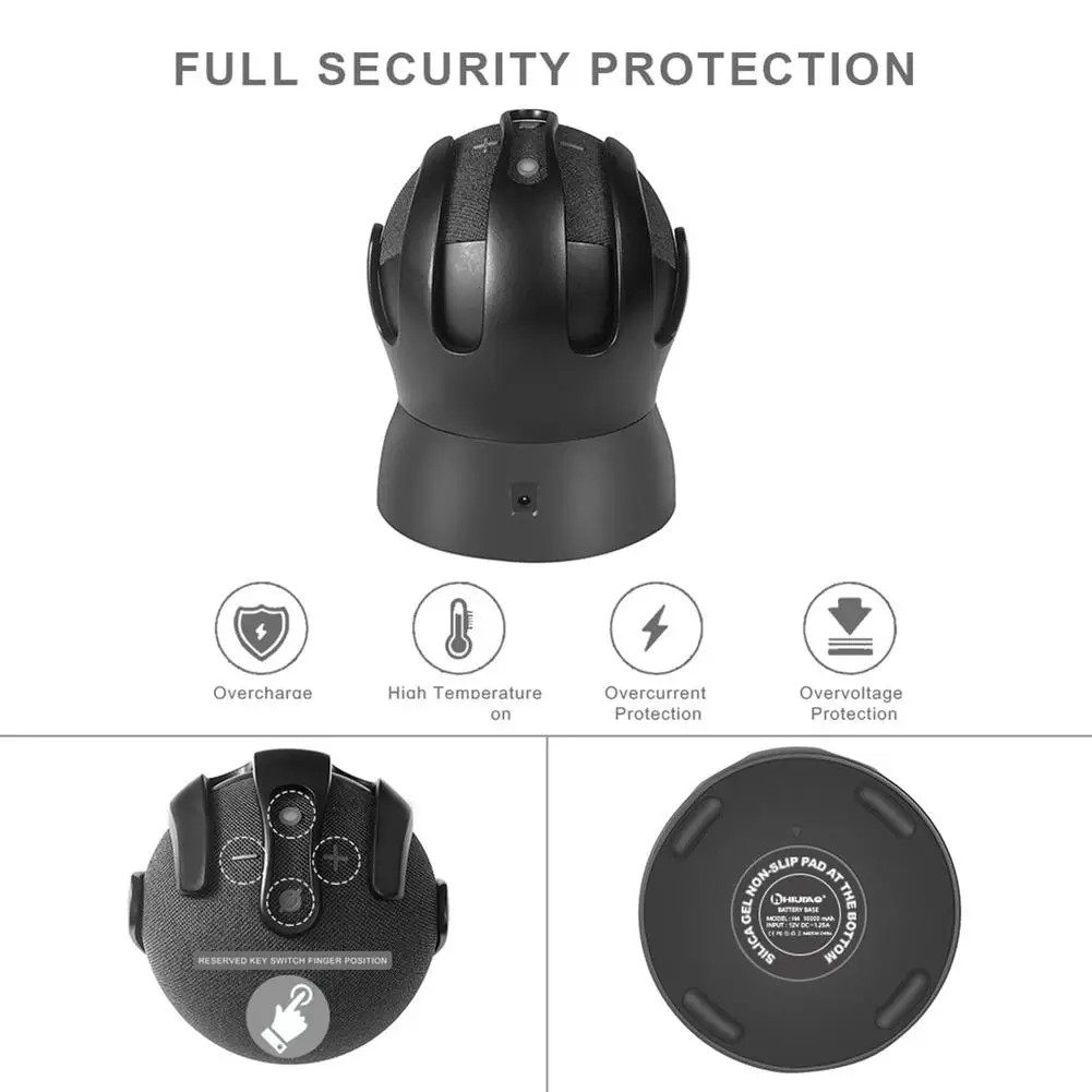 Speaker Holder Stand Base For Echo Dot 4, Audio Base Bracket With 10000mAh Rechargeable Battery , Charger For Echo Dot 4
Speaker Holder Stand Base For Echo Dot 4, Audio Base Bracket With 10000mAh Rechargeable Battery , Charger For Echo Dot 4