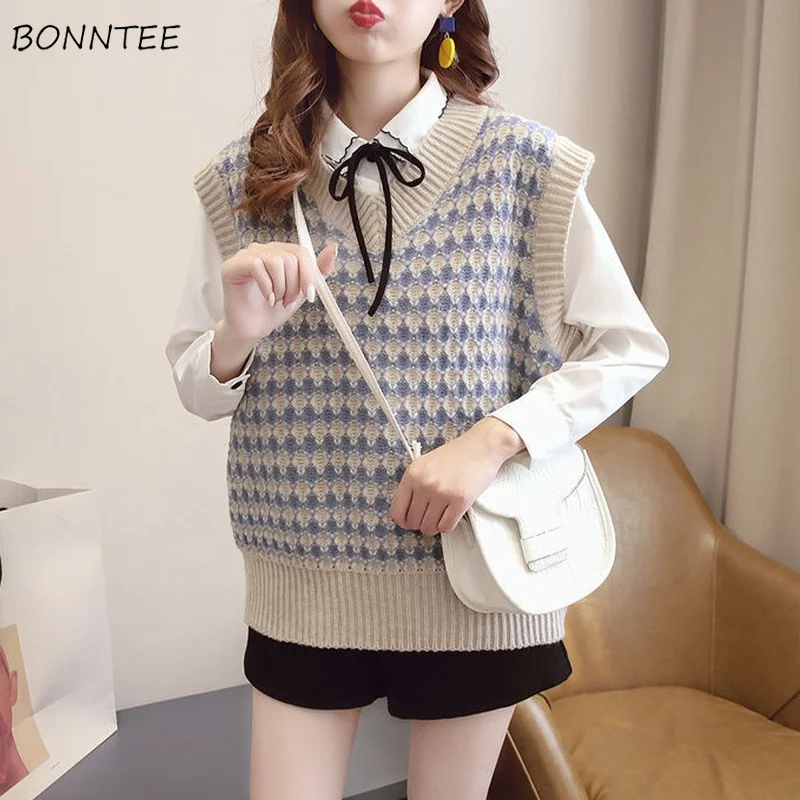 Женский вязаный жилет Ulzzang, элегантный универсальный Свободный жилет в полоску без рукавов с V-образным вырезом для отдыха и колледжа, Новое ...
Женский вязаный жилет Ulzzang, элегантный универсальный Свободный жилет в полоску без рукавов с V-образным вырезом для отдыха и колледжа, Новое ...