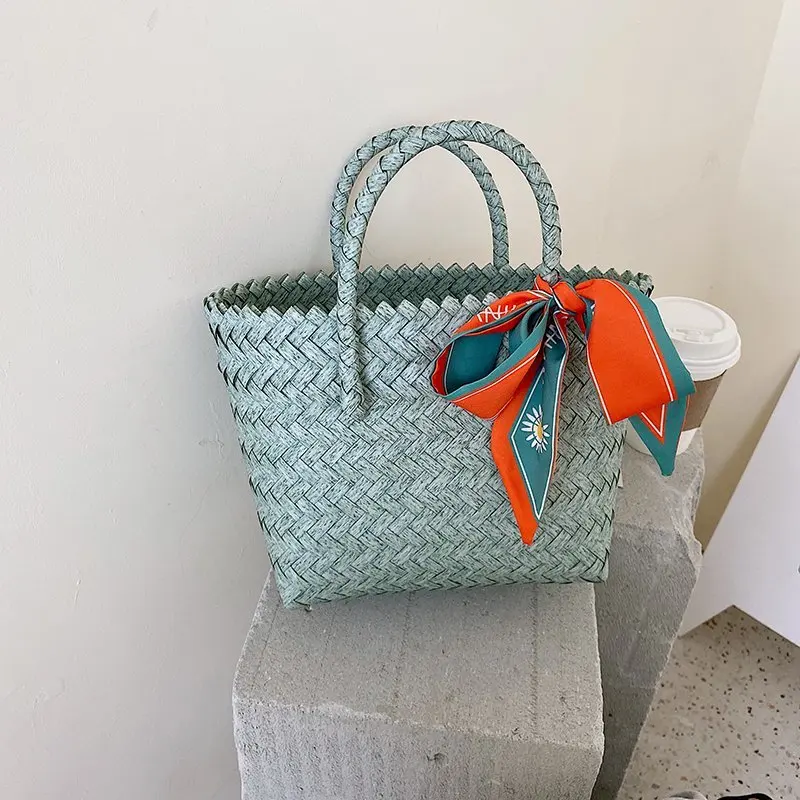 Straw Woven Very Popular Summer Beach Bags for Women 2021 High Quality Casual Concise Tote Bag Ladies Travel Handbags Sac A Main
Straw Woven Very Popular Summer Beach Bags for Women 2021 High Quality Casual Concise Tote Bag Ladies Travel Handbags Sac A Main