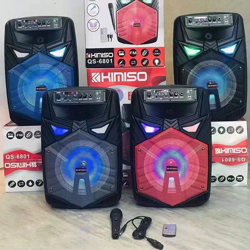 Outdoor Wireless Bluetooth Speaker with Microphone Music Speaker Colorful LED Light Subwoofer USB Wireless Speaker FM Radio TF
Outdoor Wireless Bluetooth Speaker with Microphone Music Speaker Colorful LED Light Subwoofer USB Wireless Speaker FM Radio TF