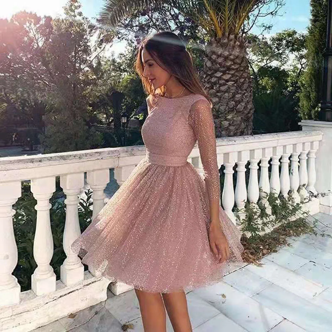 The spring and autumn period and the new female round collar women stars shining sequins mesh fairy dress princess has green gau
The spring and autumn period and the new female round collar women stars shining sequins mesh fairy dress princess has green gau