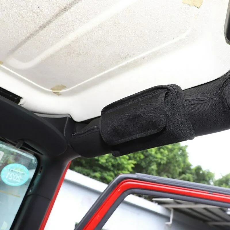1 Pcs Roll Bar Grab Handle Sunglasses Holder Storage Bag For Jeep Wrangler TJ JK JL JT Glasses Storage Bag
1 Pcs Roll Bar Grab Handle Sunglasses Holder Storage Bag For Jeep Wrangler TJ JK JL JT Glasses Storage Bag