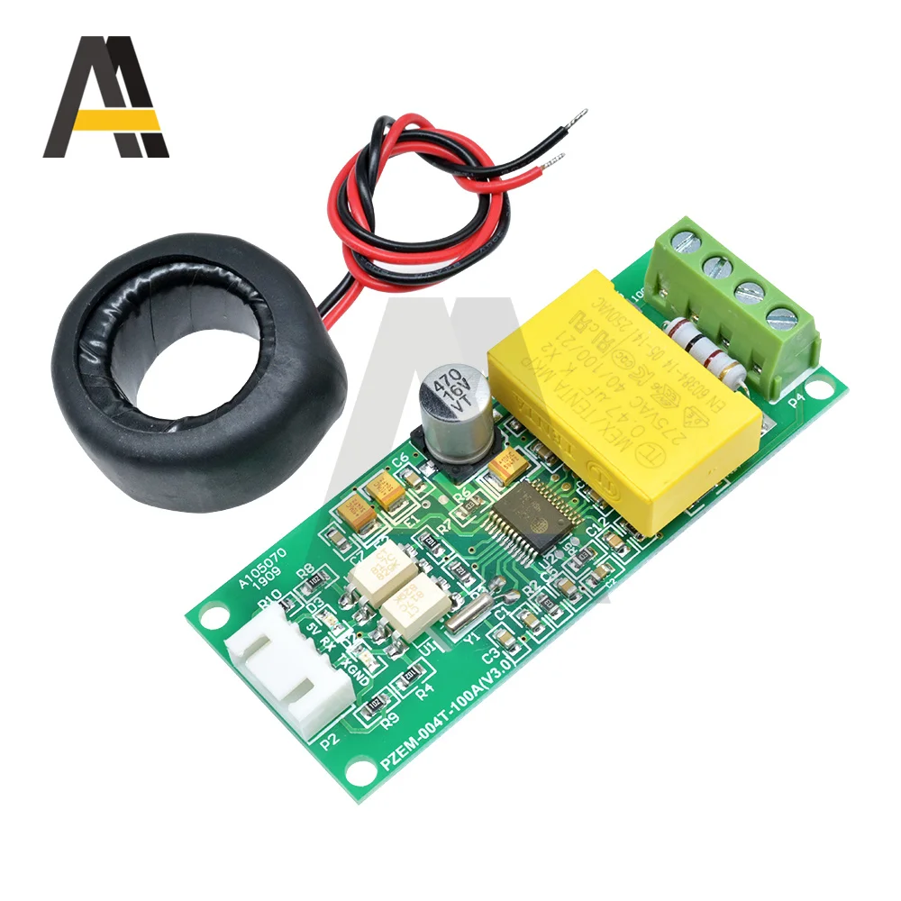 AC Digital Multifunction Meter Watt Power 100A Volt Amp Current Test Module PZEM-004T For Arduino TTL COM2\COM3\COM4 80-260V
AC Digital Multifunction Meter Watt Power 100A Volt Amp Current Test Module PZEM-004T For Arduino TTL COM2\COM3\COM4 80-260V