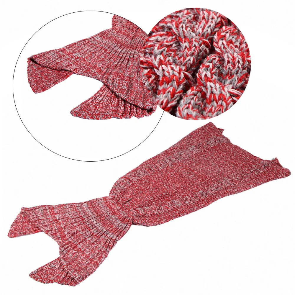 New Hot!wool knitted Mermaid Tail blanket Adult Handmade children mermaid blanket Throw Bed children swaddle sleeping blanket
New Hot!wool knitted Mermaid Tail blanket Adult Handmade children mermaid blanket Throw Bed children swaddle sleeping blanket