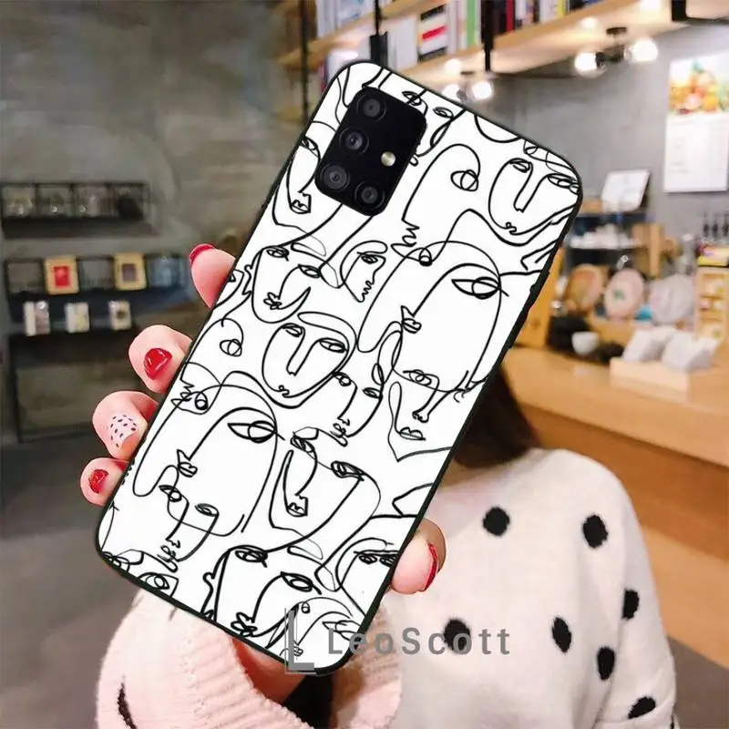 Abstract artistic face design Phone Case For Samsung A50 A51 A52 A71 A31 A21S S8 S9 S10 S20 S21 Plus Fe Ultra
Abstract artistic face design Phone Case For Samsung A50 A51 A52 A71 A31 A21S S8 S9 S10 S20 S21 Plus Fe Ultra
