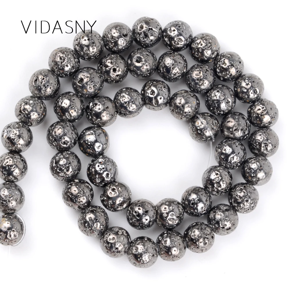 Black Natural Lava Hematite Stone Round Loose Beads For Jewelry Making 4mm-12mm Spacer Beads Diy Bracelet Accessories 15''
Black Natural Lava Hematite Stone Round Loose Beads For Jewelry Making 4mm-12mm Spacer Beads Diy Bracelet Accessories 15''