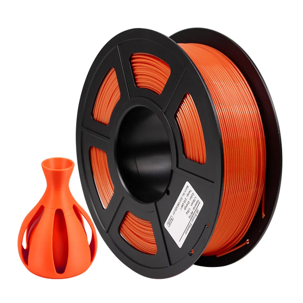 1.75mm PEGT Filament with Spool High Strength Tolerance 0.02mm 1kg 3D Printer Material Replacement for FDM Printer 3D Pen
1.75mm PEGT Filament with Spool High Strength Tolerance 0.02mm 1kg 3D Printer Material Replacement for FDM Printer 3D Pen