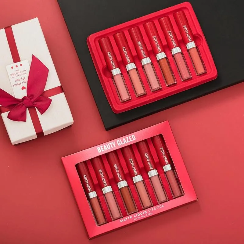 6pcs Lip Glaze Set Liquid Lipstick Set Matte Lip Gloss Color Lightweight Lips Cosmetic Tint Long 6 Makeup Lasting Waterproo O6G3
6pcs Lip Glaze Set Liquid Lipstick Set Matte Lip Gloss Color Lightweight Lips Cosmetic Tint Long 6 Makeup Lasting Waterproo O6G3