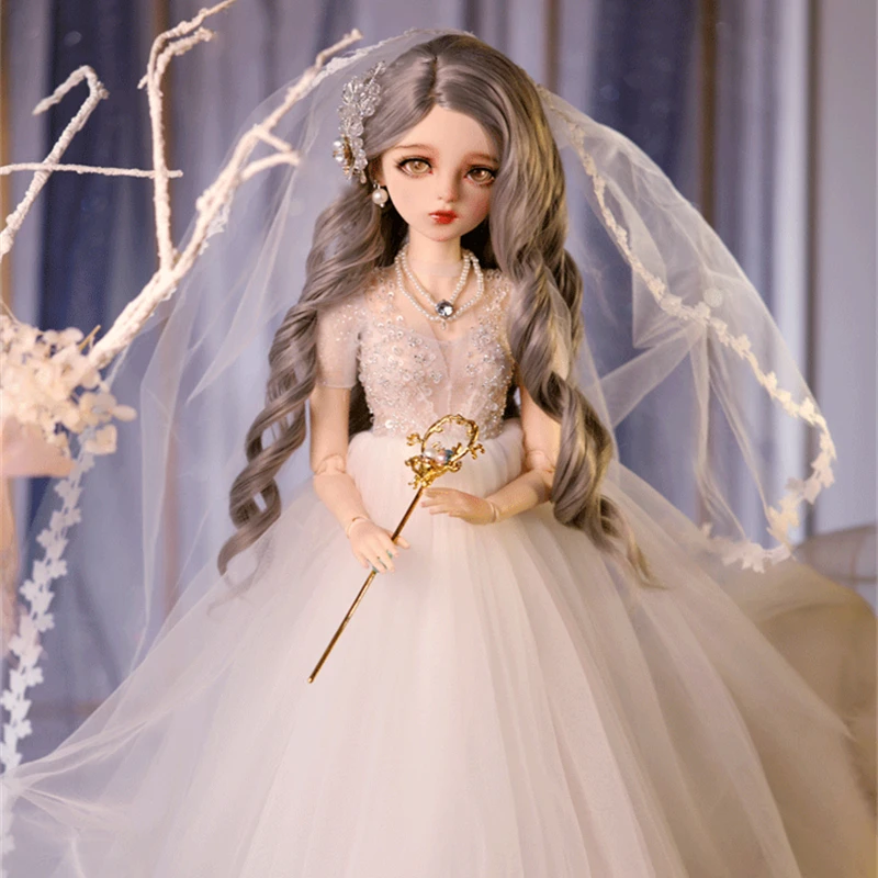 60cm BJD Doll With Clothes 1/3 18 Ball Jointed Hand Painted Makeup Handmade Princess Valentine's Day Gift Handmade Beauty Toy
60cm BJD Doll With Clothes 1/3 18 Ball Jointed Hand Painted Makeup Handmade Princess Valentine's Day Gift Handmade Beauty Toy