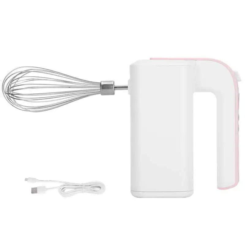 Handheld Food Mixer USB Charging Electric Egg Beater Automatic Cream Cake Baking Dough Blender 3 Speed Adjustable
Handheld Food Mixer USB Charging Electric Egg Beater Automatic Cream Cake Baking Dough Blender 3 Speed Adjustable