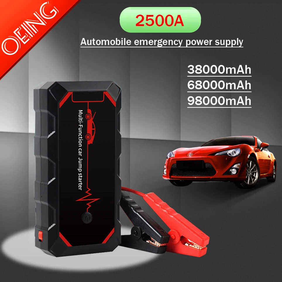 2021 Jump Starter 98000mAh Starting Device Power Bank Car Booster Starter Battery Emergency Car Charger Car Jump Starter
2021 Jump Starter 98000mAh Starting Device Power Bank Car Booster Starter Battery Emergency Car Charger Car Jump Starter